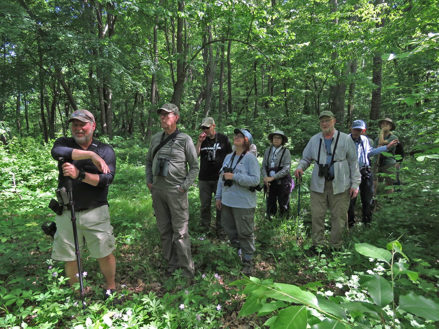 Honey Creek 2023 5 28 7929 hiking through Dischler tract